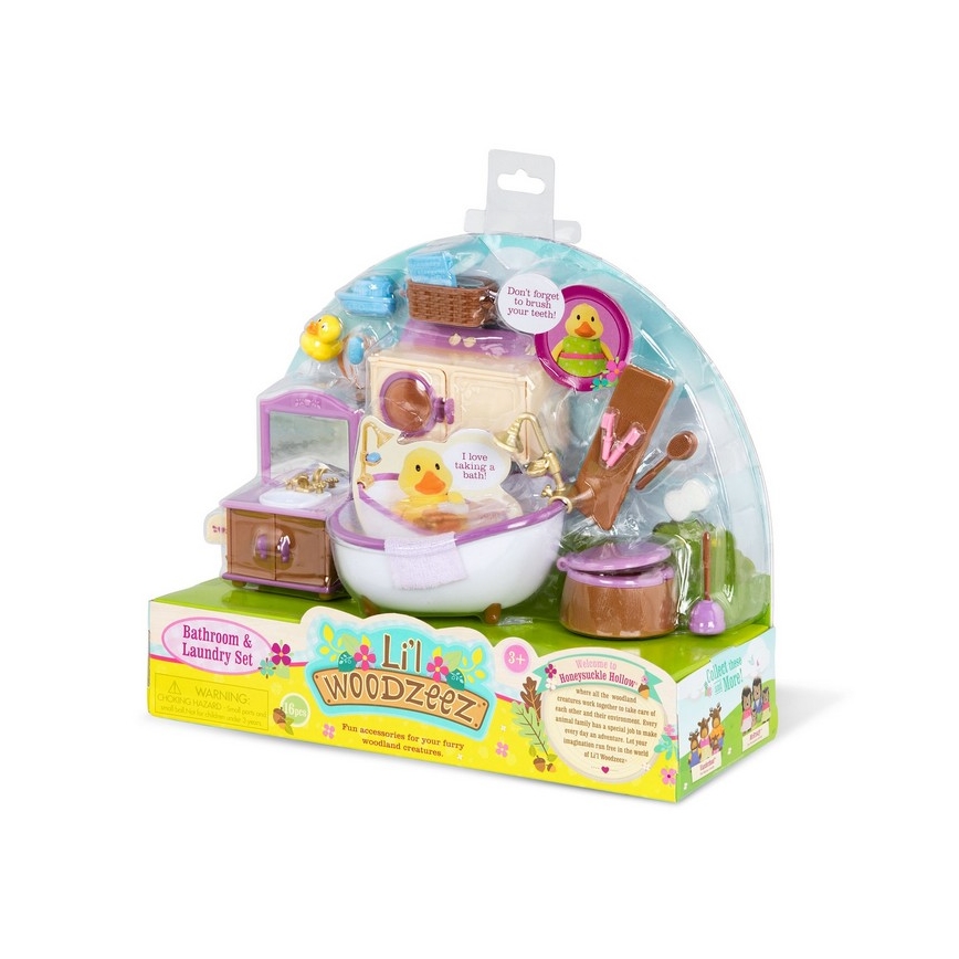 Li'l Woodzeez - Rotaļlietu komplekts vannas istaba furniture