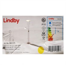 Lindby - Grīdas stāvlampa FELICIA 2xE27/8W/230V + 1xE14/5W