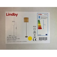 Lindby - Grīdas stāvlampa PARSA 1xE27/60W/230V