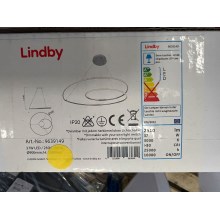 Lindby - LED Aptumšojama lustra ar auklu LUCY LED/37W/230V