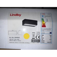 Lindby - LED Āra sienas lampa NIENKE LED/10W/230V IP65