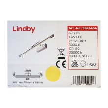 Lindby - LED Attēla lampa MAILINE LED/13W/230V