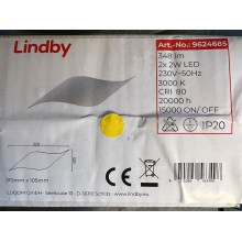 Lindby - LED Sienas lampa SALKA 2xLED/2W/230V