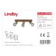 Lindby - LED Starmetis MITIS 3xGU10/5W/230V