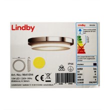 Lindby - LED Vannas istabas griestu lampa CORDULA LED/15W/230V IP44