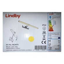 Lindby - LED Vannas istabas spoguļa aogaismojums SANYA LED/9W/230V IP44