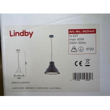 Lindby - Lustra ar auklu PERCIVAL 1xE27/60W/230V