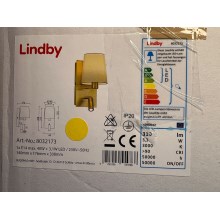 Lindby - Sienas lampa AIDEN 1xE14/40W/230V + LED/3,1W/230V
