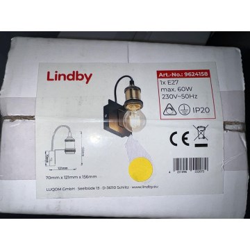 Lindby - Sienas lampa AURELLA 1xE27/60W/230V