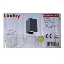 Lindby - Sienas lampa GERDA 2xGU10/50W/230V