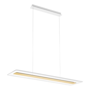 Linea Light 8939 - LED Lustra ar auklu ANTILE LED/45W/230V CRI 90 balta/zelta