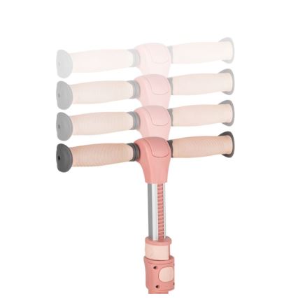 Lionelo - 2 vienā bērnu skrejritenis FRANKY, rozā