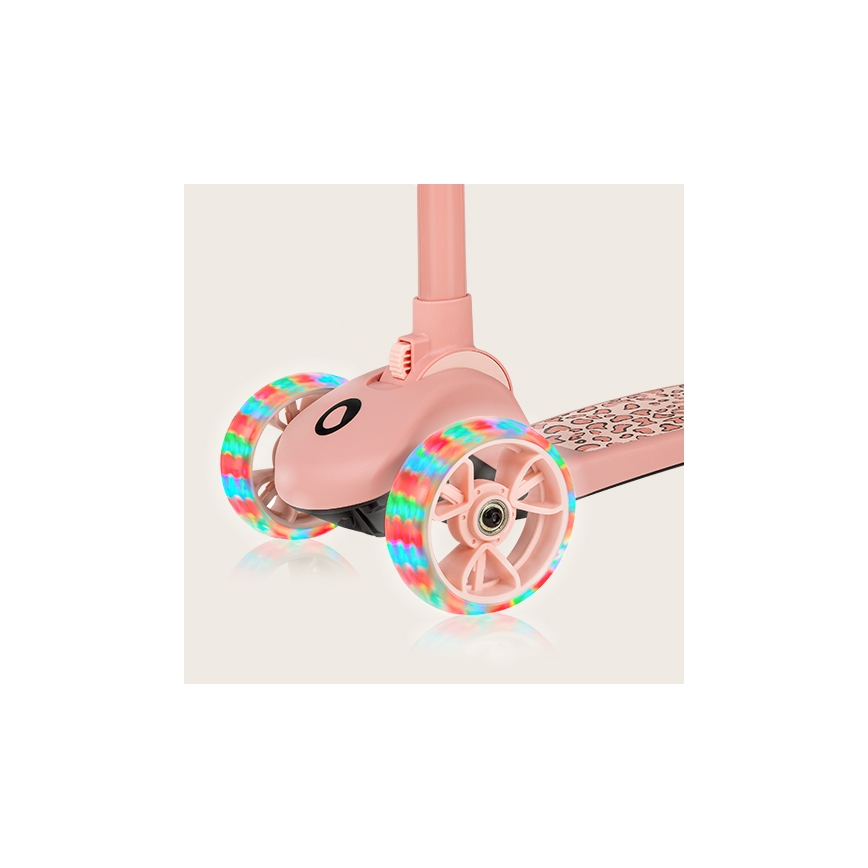 Lionelo - 2 vienā bērnu skrejritenis FRANKY, rozā