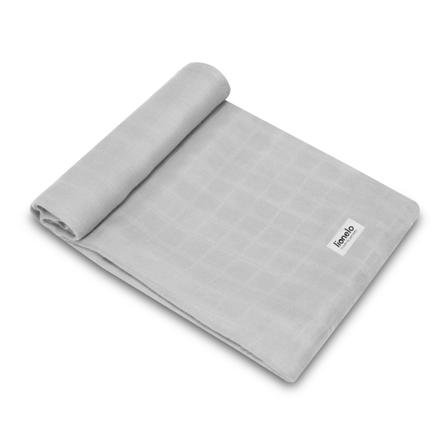 Lionelo - 3x bambusa autiņu komplekts 70x70 cm Varavīksne