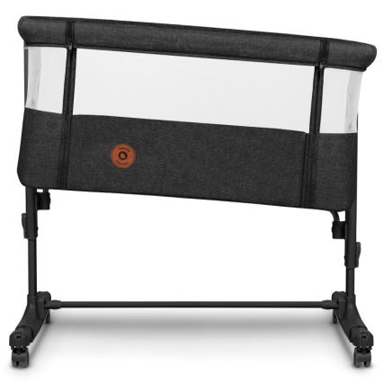 Lionelo - 3‑vienā bērnu gultiņa AURORA Grey Graphite