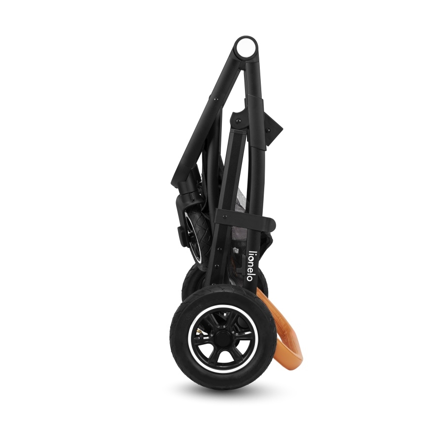 Lionelo - AMBER kombinētais ratiņš 2‑vienā, pelēks grafīts