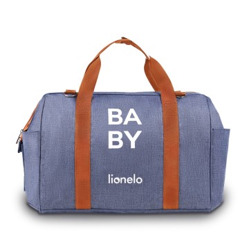 Lionelo - Autiņu soma ratiņiem IDA Blue Denim