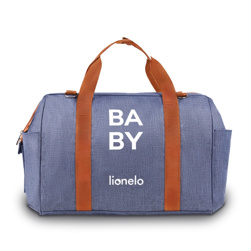 Lionelo - Autiņu soma ratiņiem IDA Blue Denim