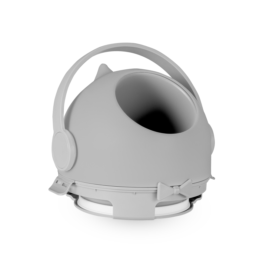 Lionelo - Autiņu tvertne PUREBIN 10 l pelēka