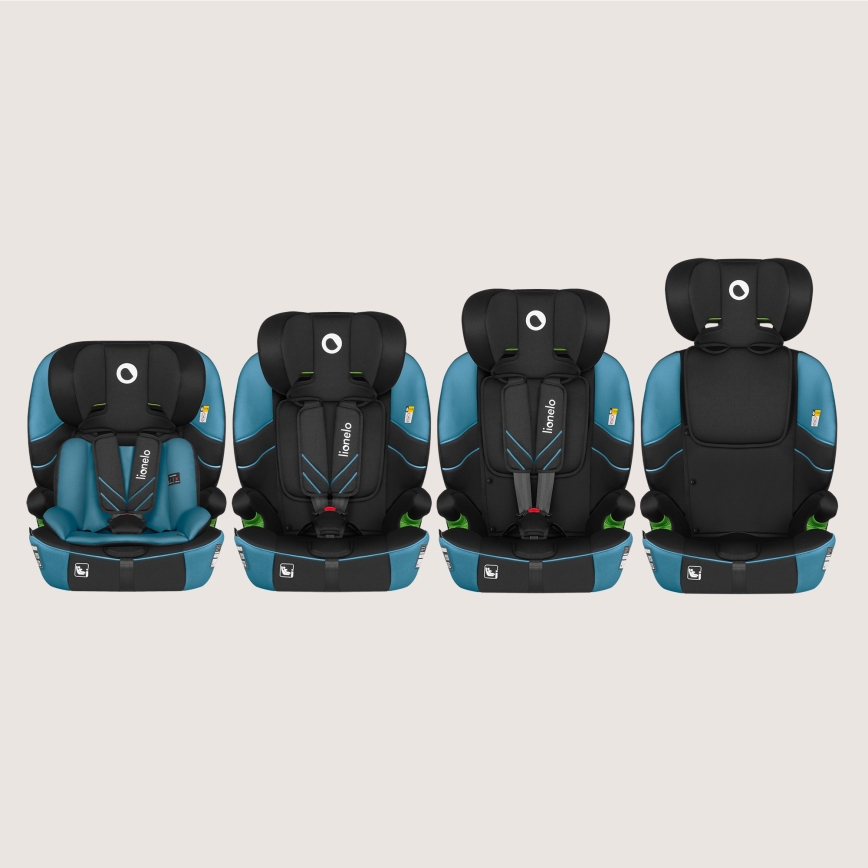 Lionelo - Auto sēdeklis LEVI FIX i-Size 76-150 cm kobalta zils