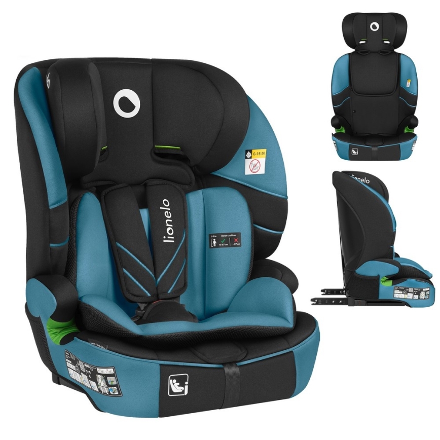 Lionelo - Auto sēdeklis LEVI FIX i-Size 76-150 cm kobalta zils