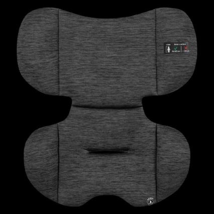 Lionelo - Auto sēdeklis LEVI ONE i-Size 76-150 cm melna/pelēka