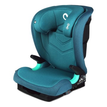 Lionelo - auto sēdeklis NEAL i-Size 100-150 cm zaļš tirkīzs