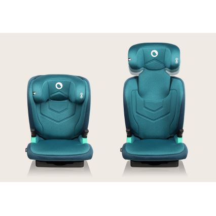 Lionelo - auto sēdeklis NEAL i-Size 100-150 cm zaļš tirkīzs