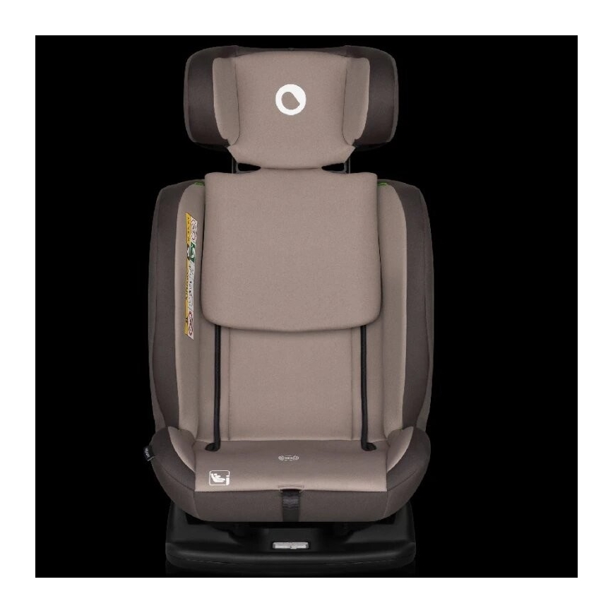 Lionelo - Autokrēsliņš AART i-Izmērs 40-150 cm brūna/krēmkrāsa