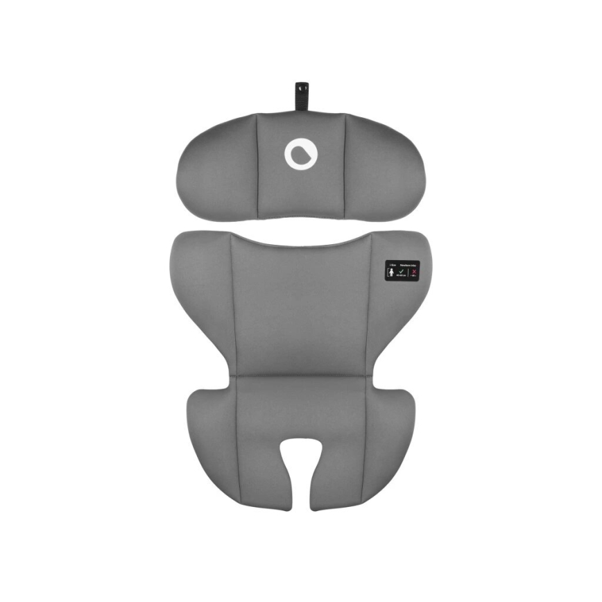 Lionelo - Autokrēsliņš AART i-Izmērs 40-150 cm melna/pelēka