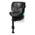 Lionelo - Autokrēsliņš ar pamatni rotējoša HARMONY i-Izmērs 40-150 cm melna/pelēka