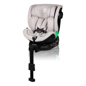Lionelo - Autokrēsliņš ar pamatni swivel HARMONY i-Izmērs 40-150 cm bēša