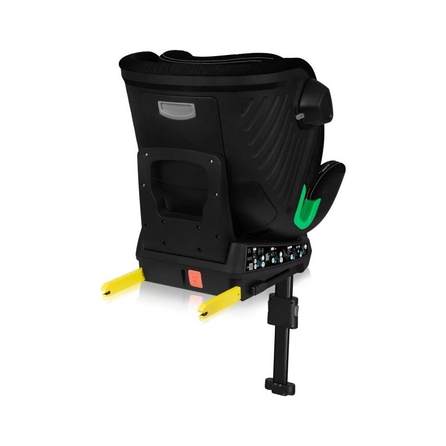 Lionelo - Autokrēsliņš ar pamatni swivel HARMONY i-Izmērs 40-150 cm melna