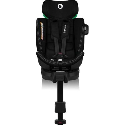 Lionelo - Autokrēsliņš ar pamatni swivel HARMONY i-Izmērs 40-150 cm melna