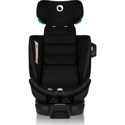 Lionelo - Autokrēsliņš ar pamatni swivel HARMONY i-Izmērs 40-150 cm melna