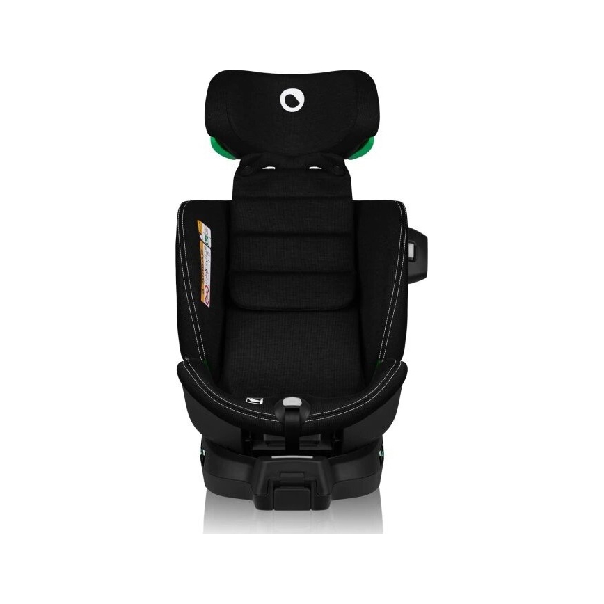 Lionelo - Autokrēsliņš ar pamatni swivel HARMONY i-Izmērs 40-150 cm melna