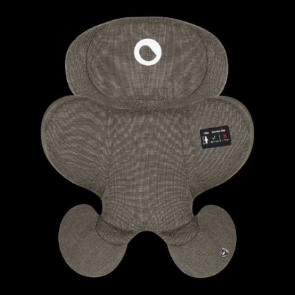 Lionelo - Autokrēsliņš ar pamatni swivel HARMONY i-Izmērs 40-150 cm melna/olīvu