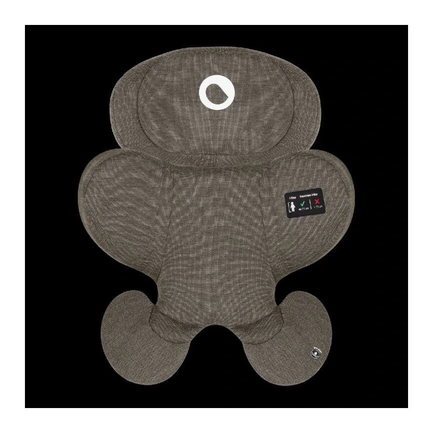 Lionelo - Autokrēsliņš ar pamatni swivel HARMONY i-Izmērs 40-150 cm melna/olīvu