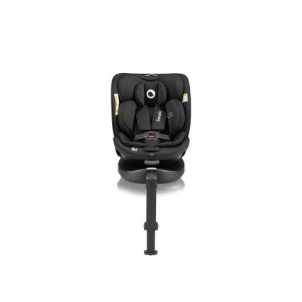 Lionelo - Autokrēsliņš ar pamatni swivel NAVY i-Izmērs 40-150 cm melna