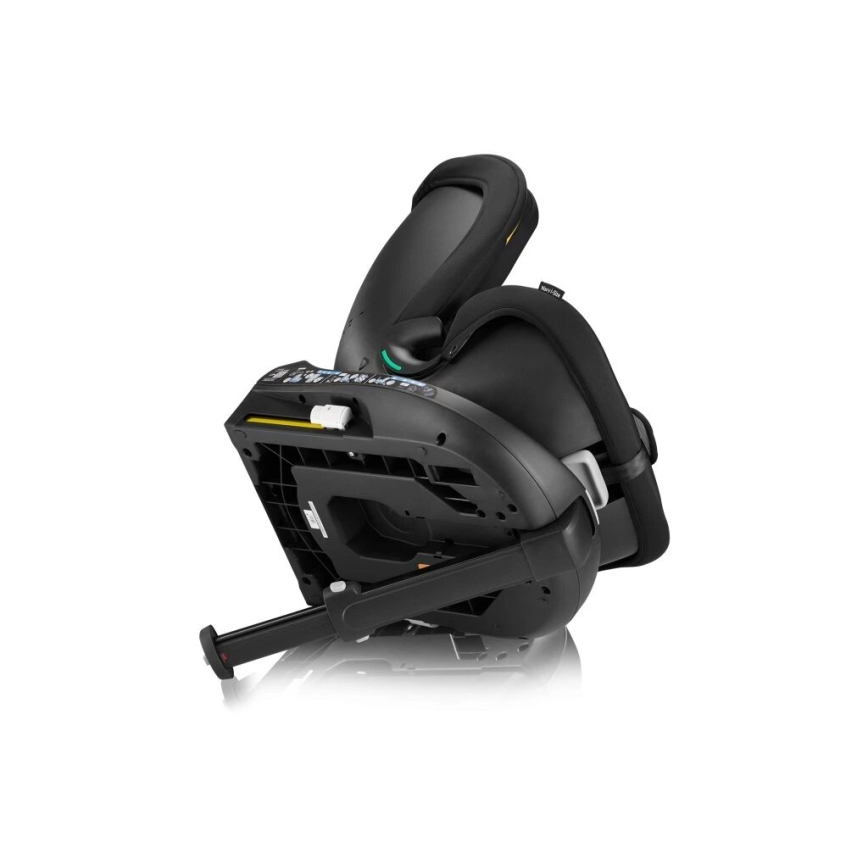 Lionelo - Autokrēsliņš ar pamatni swivel NAVY i-Izmērs 40-150 cm melna