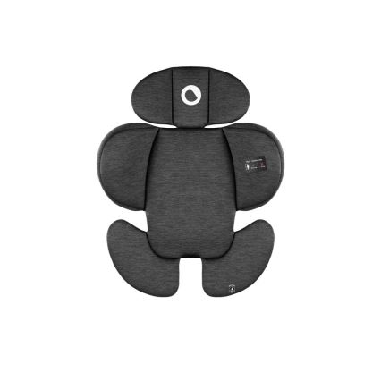 Lionelo - Autokrēsliņš ar pamatni swivel NAVY i-Izmērs 40-150 cm melna/sarkana