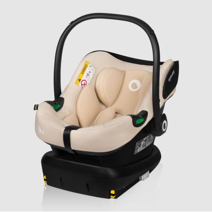 Lionelo - Autokrēsliņš ASTRID i-Izmērs 40-87 cm bēša