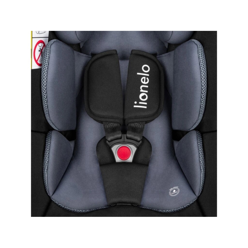Lionelo - Autokrēsliņš ASTRID i-Izmērs 40-87 cm melna