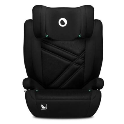 Lionelo - Autokrēsliņš HUGO i-Izmērs 100-150 cm melna