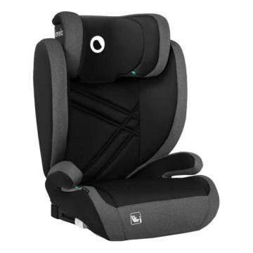 Lionelo - Autokrēsliņš HUGO i-Izmērs 100-150 cm melna/pelēka