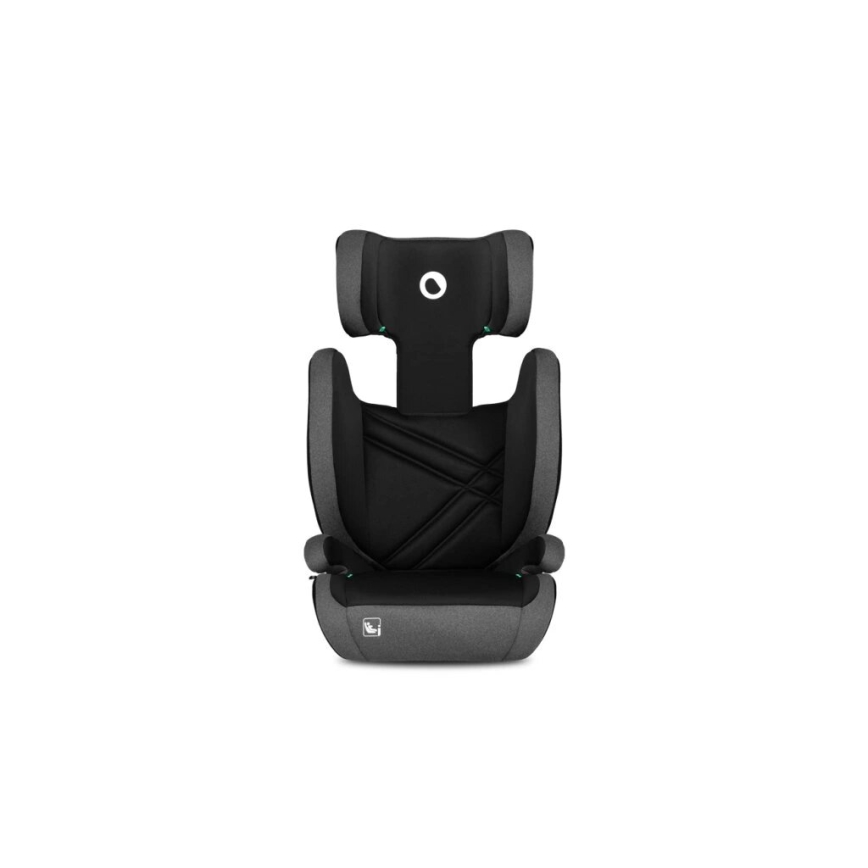 Lionelo - Autokrēsliņš HUGO i-Izmērs 100-150 cm melna/pelēka