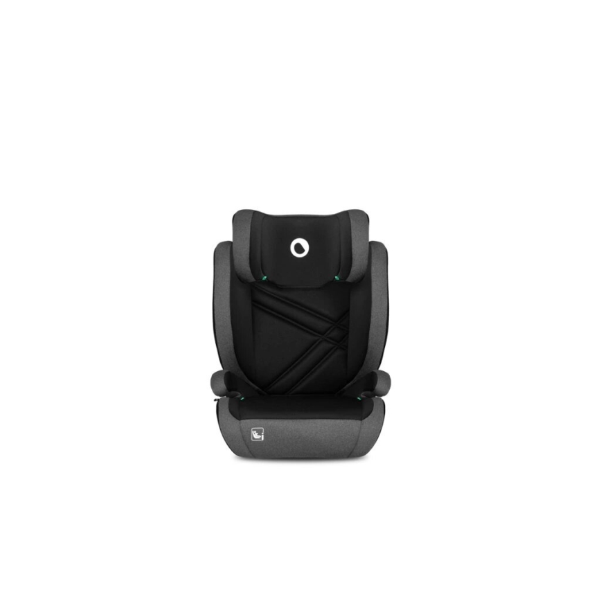 Lionelo - Autokrēsliņš HUGO i-Izmērs 100-150 cm melna/pelēka