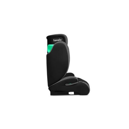 Lionelo - Autokrēsliņš HUGO i-Izmērs 100-150 cm melna/pelēka