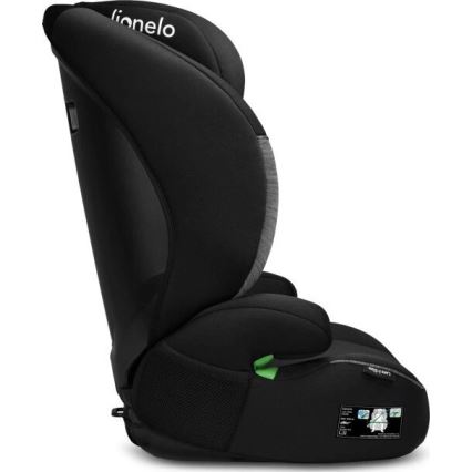 Lionelo - Autokrēsliņš LARS i-Izmērs 100-150 cm melna