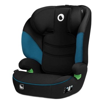 Lionelo - Autokrēsliņš LARS i-Izmērs 100-150 cm melna/zila